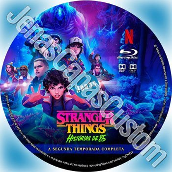 Label Blu-ray Stranger Things - Histórias De 85 - 2ª Temporada