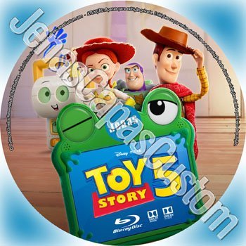 Label Blu-ray Toy Story 5