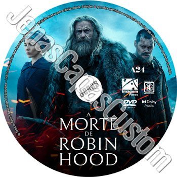 Label DVD A Morte De Robin Hood