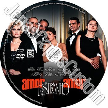 Label DVD Amor Estranho Amor