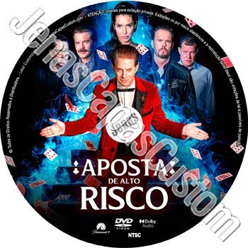 Label DVD Aposta De Alto Risco