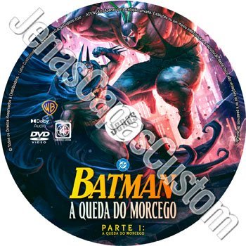 Label DVD Batman - A Queda Do Morcego - Parte 1