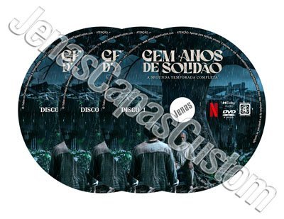 Label DVD Cem Anos De Solidão - 2ª Temporada