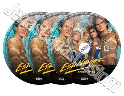 Label DVD Estilhaços - 1ª  Temporada