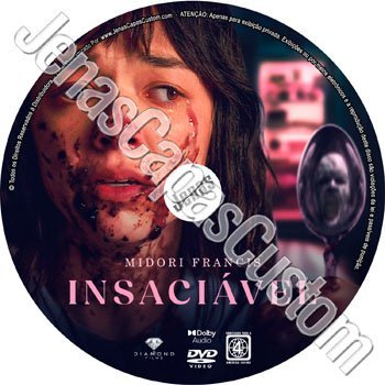 Label DVD Insaciável