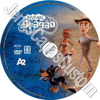 Label DVD Juvenal E O Dragão
