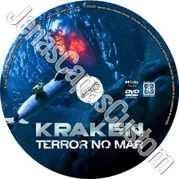 Label DVD Kraken - Terror No Mar