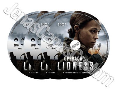 Label DVD Operação Lioness - 3ª Temporada