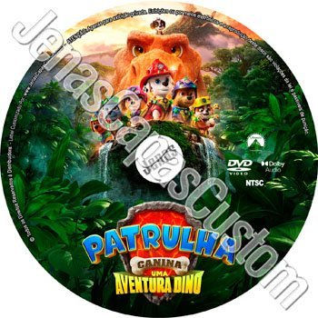 Label DVD Patrulha Canina - Uma Aventura Dino