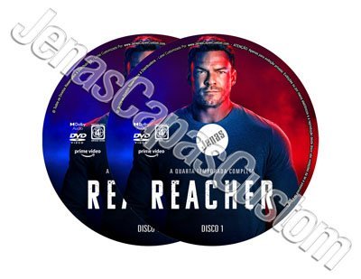 Label DVD Reacher - 4ª Temporada