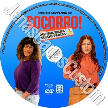 Label DVD Socorro! Minha Babá Tirou Férias!