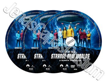 Label DVD Star Trek - Strange New Worlds - 4ª Temporada