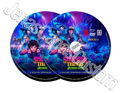 Label DVD Stranger Things - Histórias De 85 - 2ª Temporada