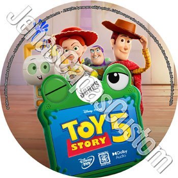 Label DVD Toy Story 5