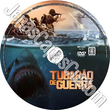 Label DVD Tubarão De Guerra