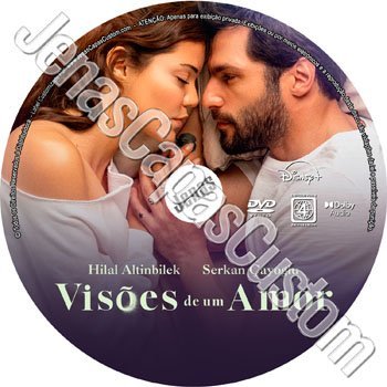 Label DVD Visões De Um Amor