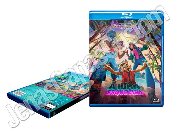 Capa Blu-ray A Ilha Esquecida