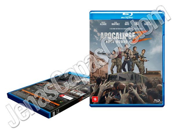 Capa Blu-ray Apocalipse Z - Novo Mundo