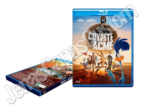 Capa Blu-ray Coyote Vs Acme