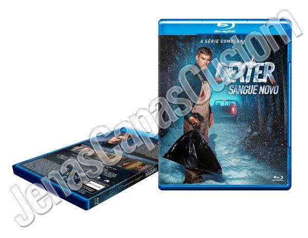 Capa Blu-ray Dexter - Sangue Novo - 1ª Temporada