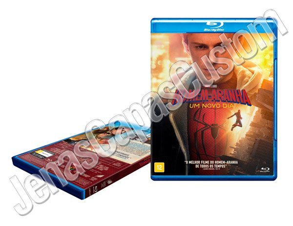 Capa Blu-ray Homem-Aranha - Um Novo Dia
