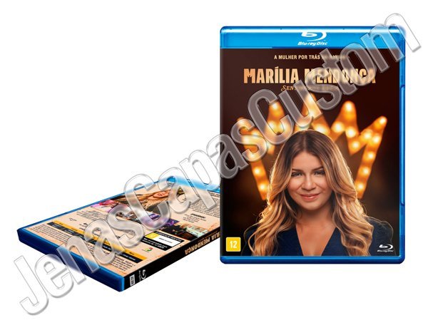 Capa Blu-ray Marília Mendonça - Sentimento Louco