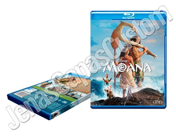 Capa Blu-ray Moana