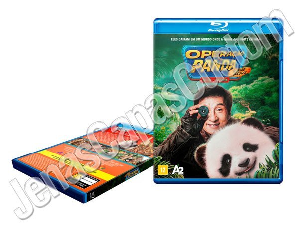 Capa Blu-ray Operação Panda - A Tribo Mágica