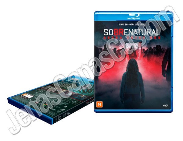 Capa Blu-ray Sobrenatural - Agora Entre Nós