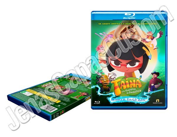 Capa Blu-ray Tainá E Os Guardiões Da Amazônia - Em Busca Da Flecha Azul
