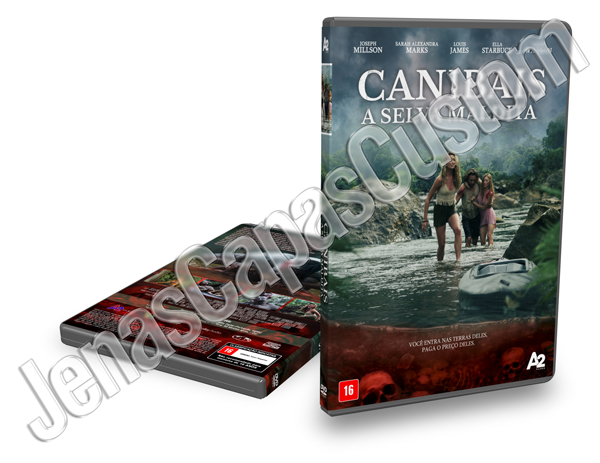 Capa DVD Canibais - A Selva Maldita