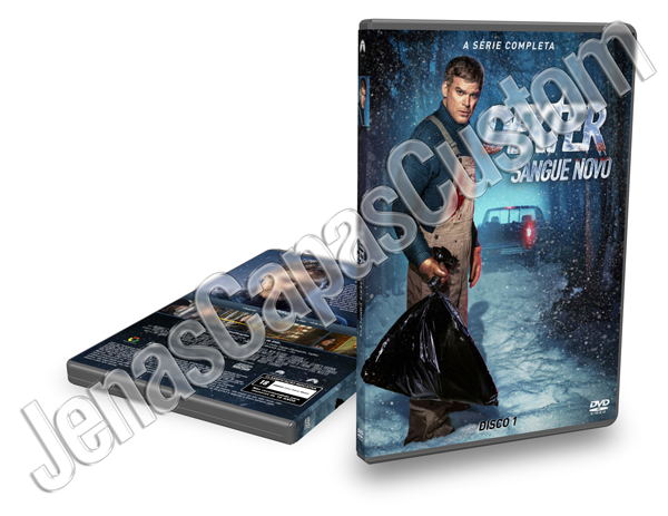 Capa DVD Dexter - Sangue Novo - 1ª Temporada