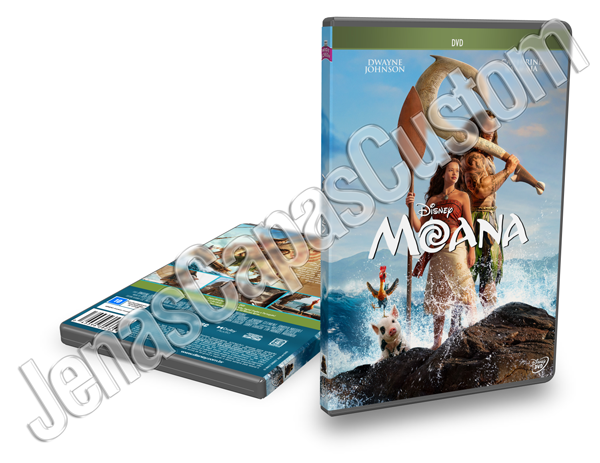 Capa DVD Moana