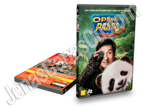 Capa DVD Operação Panda - A Tribo Mágica