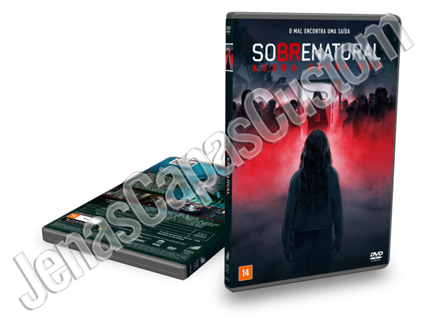 Capa DVD Sobrenatural - Agora Entre Nós