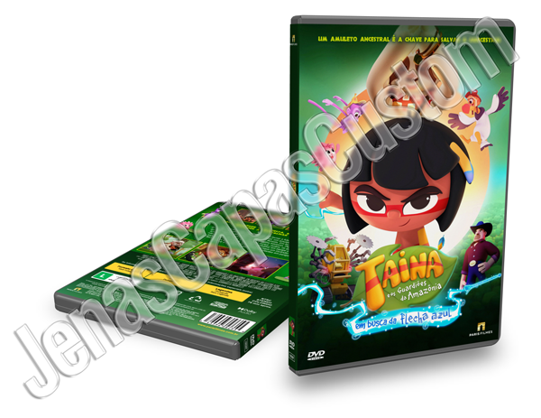 Capa DVD Tainá E Os Guardiões Da Amazônia - Em Busca Da Flecha Azul