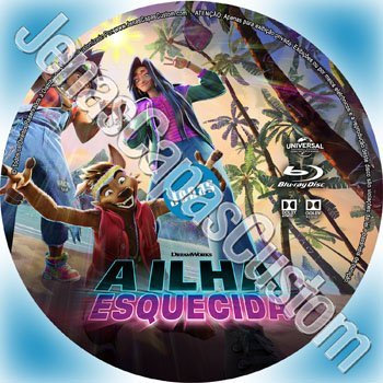 Label Blu-ray A Ilha Esquecida