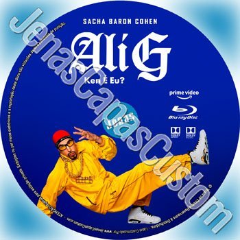 Label Blu-ray Ali G - Ken É Eu?