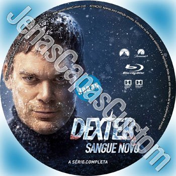Label Blu-ray Dexter - Sangue Novo - 1ª Temporada