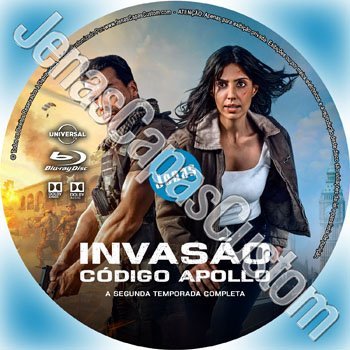 Label Blu-ray Invasão: Código Apollo - 2ª Temporada