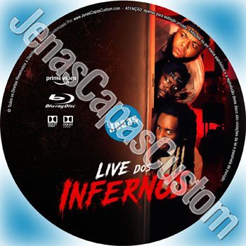 Label Blu-ray Live Dos Infernos