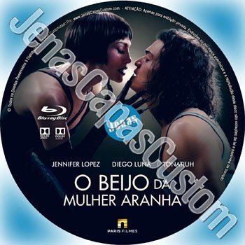 Label Blu-ray O Beijo Da Mulher Aranha