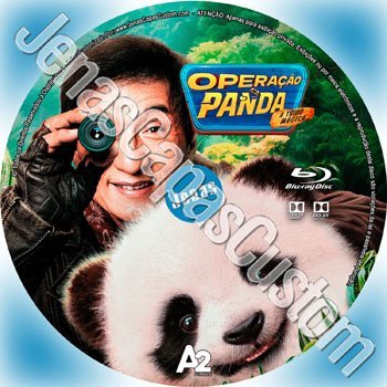 Label Blu-ray Operação Panda - A Tribo Mágica