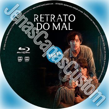Label Blu-ray Retrato Do Mal