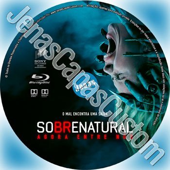 Label Blu-ray Sobrenatural - Agora Entre Nós