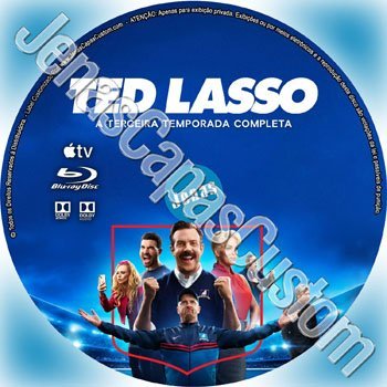 Label Blu-ray Ted Lasso - 3ª Temporada