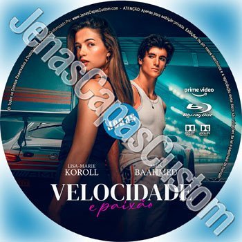 Label Blu-ray Velocidade E Paixão