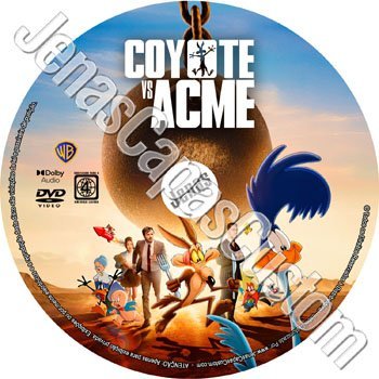 Label DVD Coyote Vs Acme