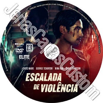 Label DVD Escalada De Violência