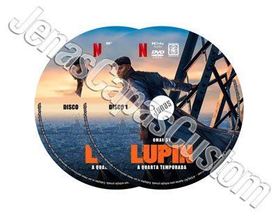 Label DVD Lupin - 4ª Temporada
